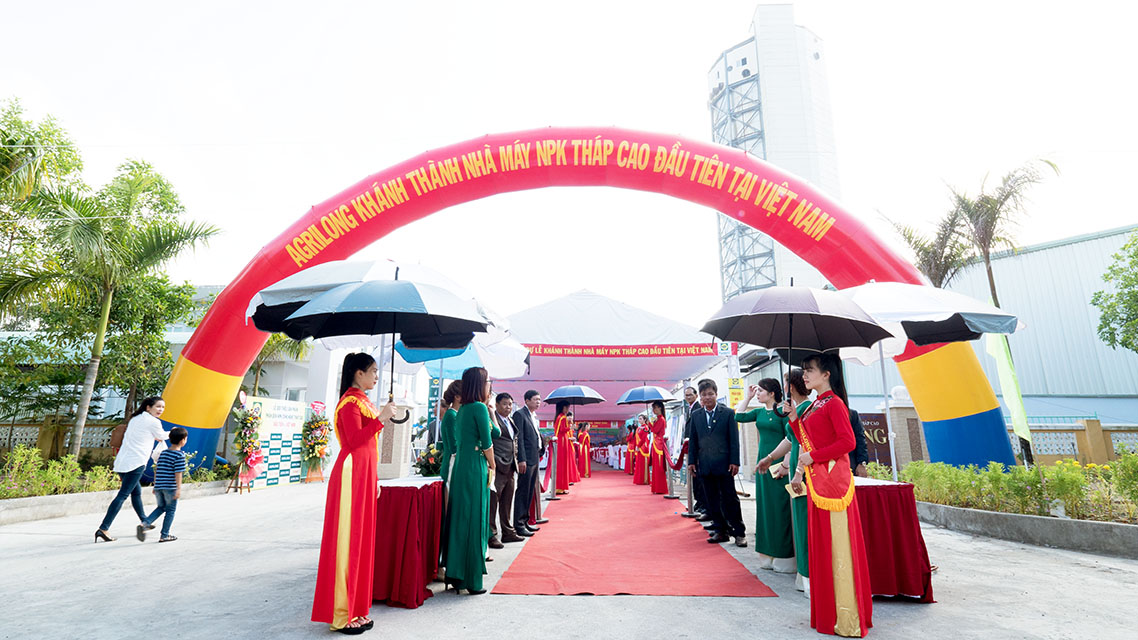 NPK Tháp Cao – Khánh thành nhà máy sản xuất phân bón bằng công nghệ Tháp Cao đầu tiên tại VN